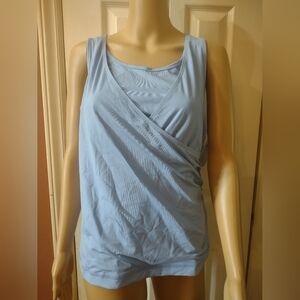 NWT Jockey sleeveless women's size medium top shirt builtin sports bra